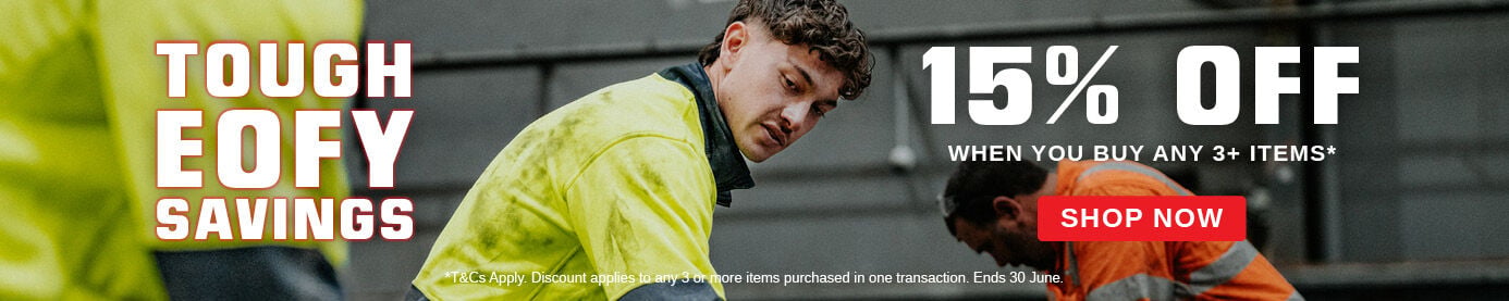 Tough EOFY Savings with Hard Yakka